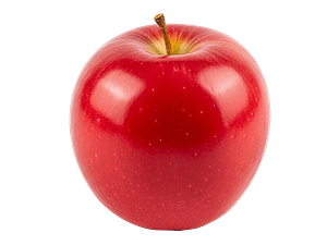 Fresh Red Apple PNG Image