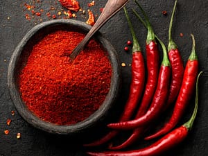 Red chilli Powder-ai genreteror transparent background